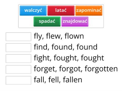 Irregular verbs 4