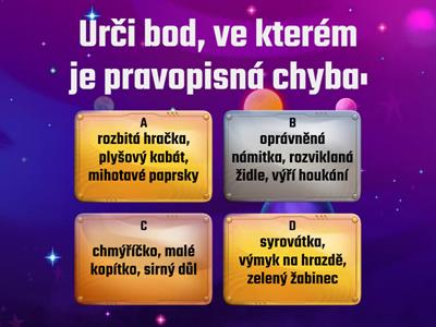 Pravopis - procvičování