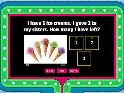 Maths word problems EYFS