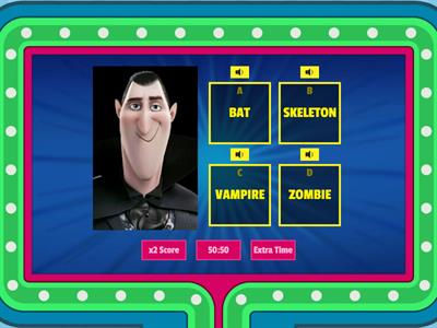 HALLOWEEN HOTEL TRANSYLVANIA-Game show quiz 
