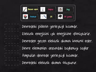 5. sınıf devre elemanları 