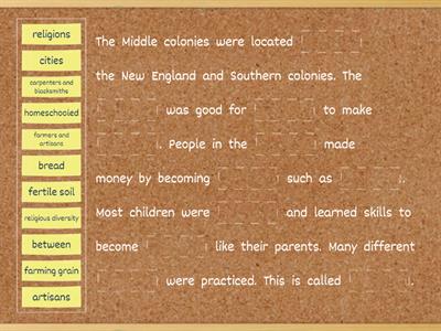 The Middle Colonies