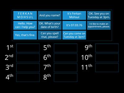 Making an appointment - beginner