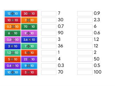 ✖️➗10