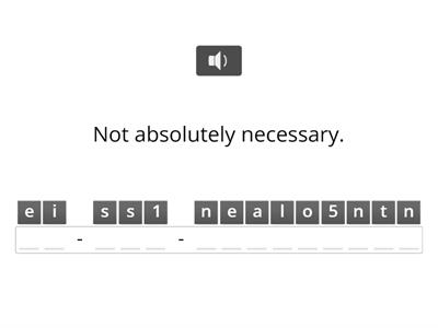 ADVANCED ENGLISH-SPELLING BEE 