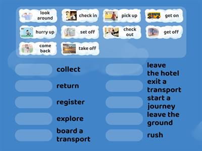 ОГЭ travelling phrasal verbs 