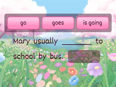 Simple Present vs Present Continuous