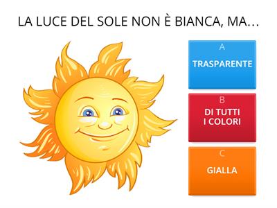 QUIZ LUCE E COLORI 5C