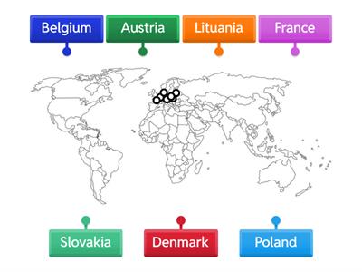 Territories under German's expansion