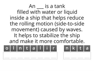 Unit 4 Ship stability