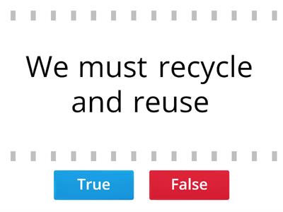 True or False (environment)