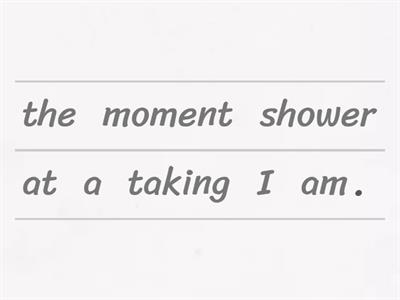 A1 Present Continuous