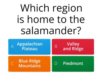 Georgia Regions - 3 Mountain Regions