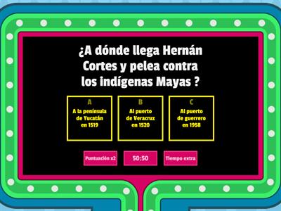 10 PREGUNTAS HISTORIA DE MEXICO 