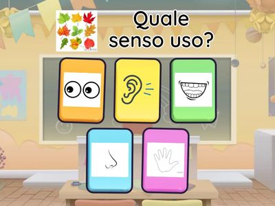 L'albero e i 5 sensi