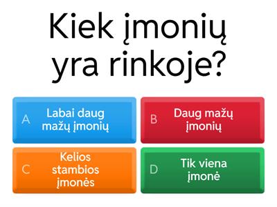 OLIGOPOLIJA - KARTELIAI