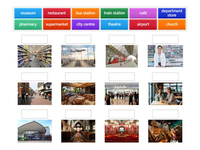 Places in the city (8th grade)