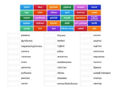 Турецкий одежда