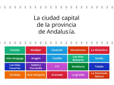 Realidades 3 matching -historia