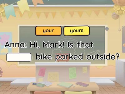 Get Involved A1+. Unit 5 Possessive pronouns