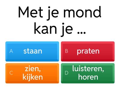 Werkwoorden - gezondheid 1