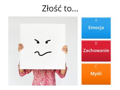 Złość a agresja - test