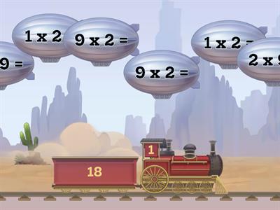 x2 Multiplication Facts (Walrus)