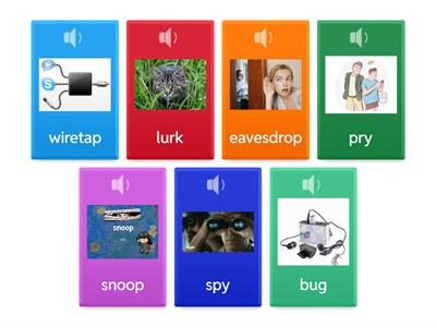 Verbs Spies Might Use.