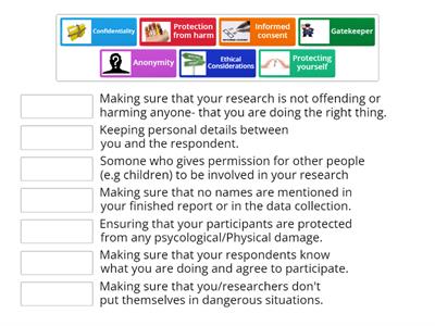 Ethical Considerations in research.