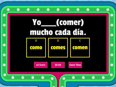  Regular Verbs Spanish 