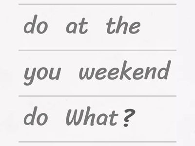 Pre-Intermediate- Questions