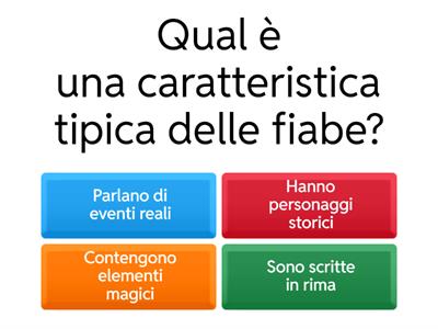 C’era una volta... un quiz!