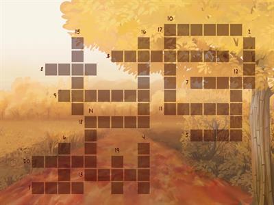 Own it 3_Unit 2_crossword 