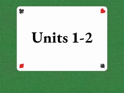 Final test revision (Interchange 1 Module 1)