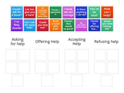 Asking for / Offering Help (4.3)