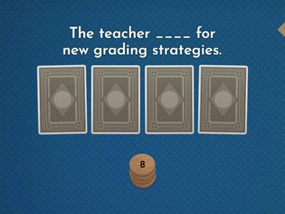 SCHOOL Simple present tense BET