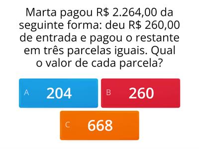 (14/06) - Resolução de problemas - 6° Ano 