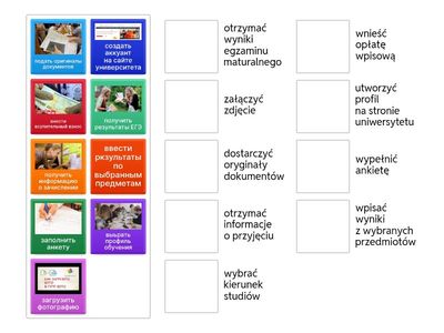 Proces aplikowania na studia
