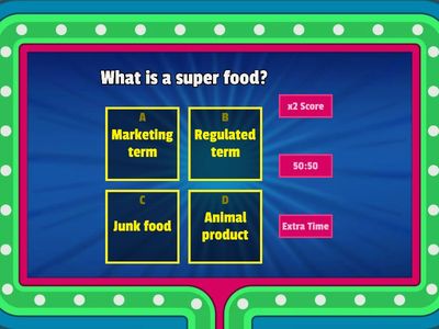 Super Foods vs. Junk Food