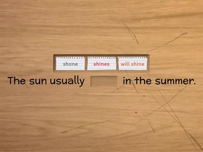 Present Simple, Past Simple, Future Simple