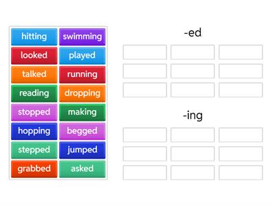 Inflectional Endings
