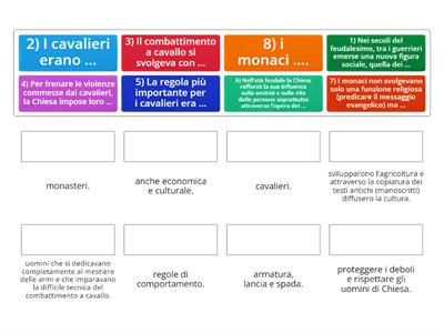 STORIA: I CAVALIERI E IL MESTIERE DELLE ARMI