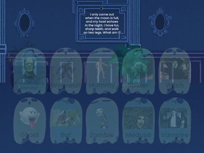 Find the Monster! Halloween Inferences