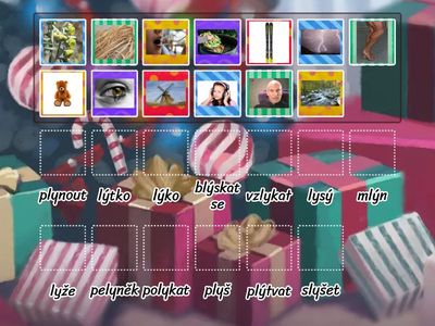 VS po L - přiřaď obrázky