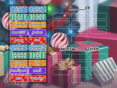 Classer : adj court / long