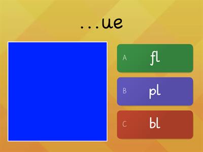 FF2. Unit 6 Phonics: fl, pl, bl