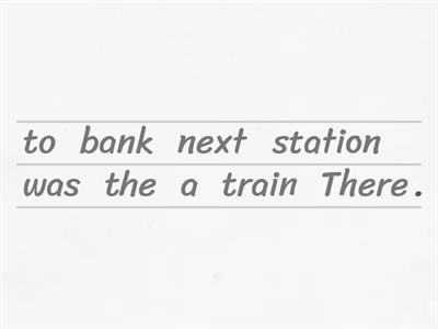 there was there were