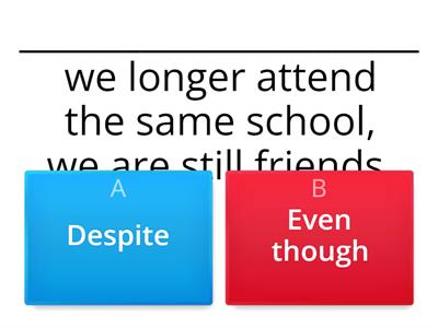 Connectors of Contrast
