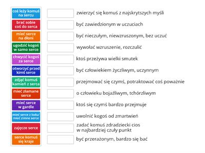 Serce - związki frezeologiczne