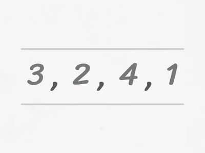 Numeracy : Descending order 